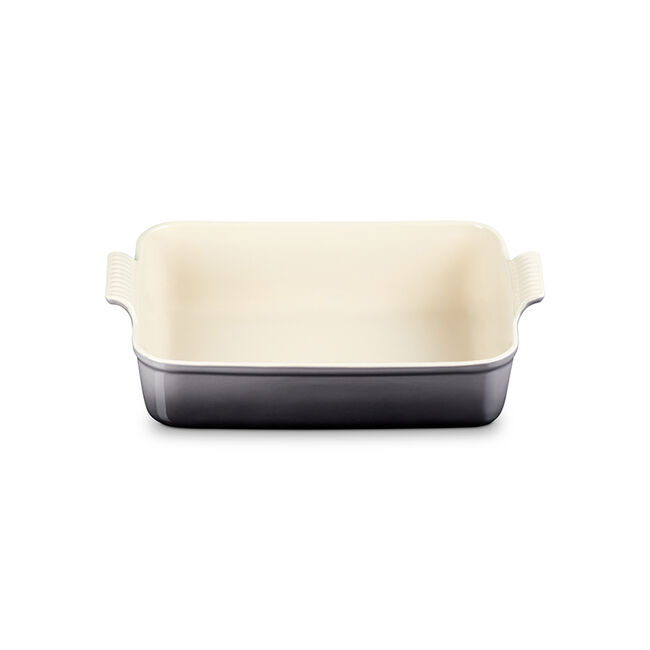 Heritage Deep Rectangular Lasagna DishOyster, view 4