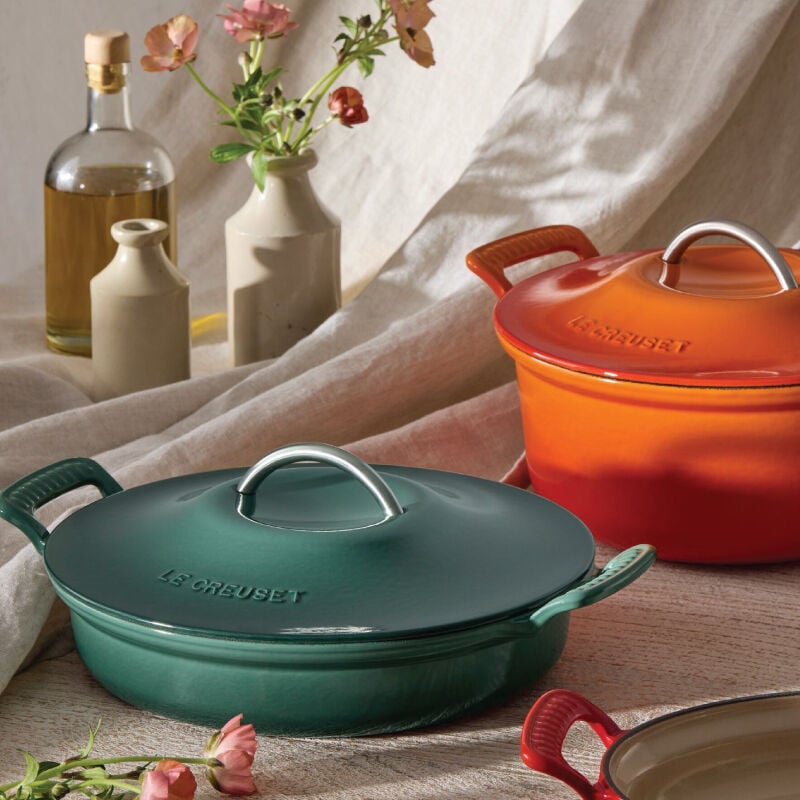 Le Creuset ルクルーゼ ヘリテッジ デューン Le Creuset Cocotte Japonaise 24cm Dune Cookware Kitchenware