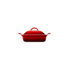 Heritage Shallow Square CasseroleCerise