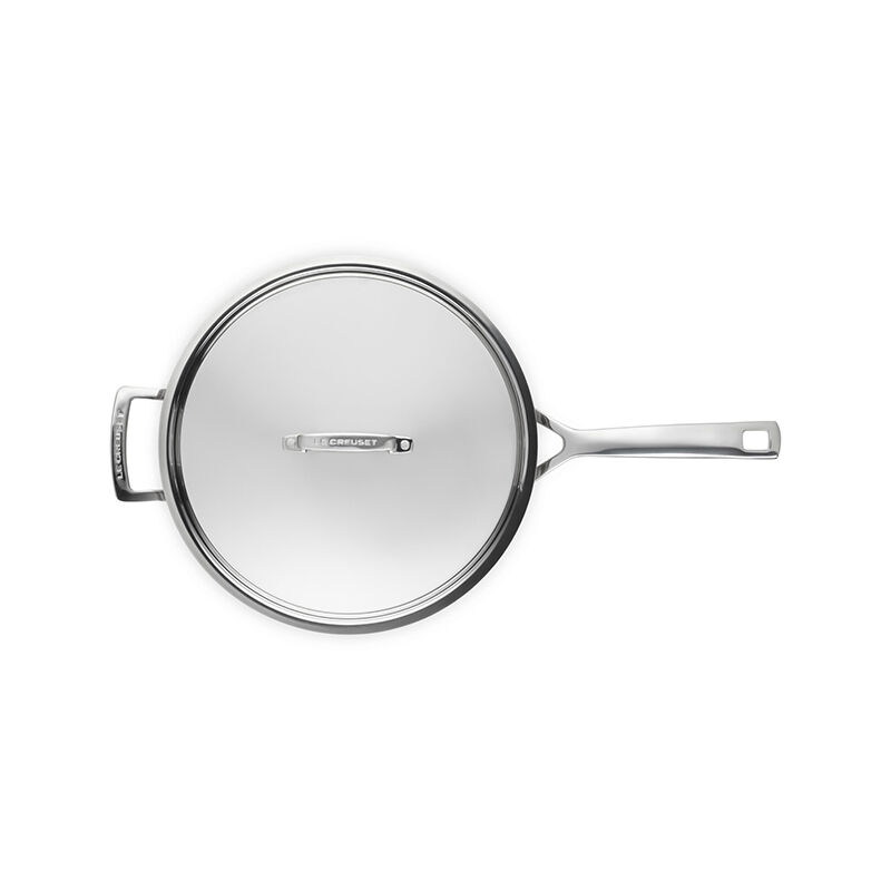 Classic Stainless Steel Sauté Pan with Lid | Le Creuset®