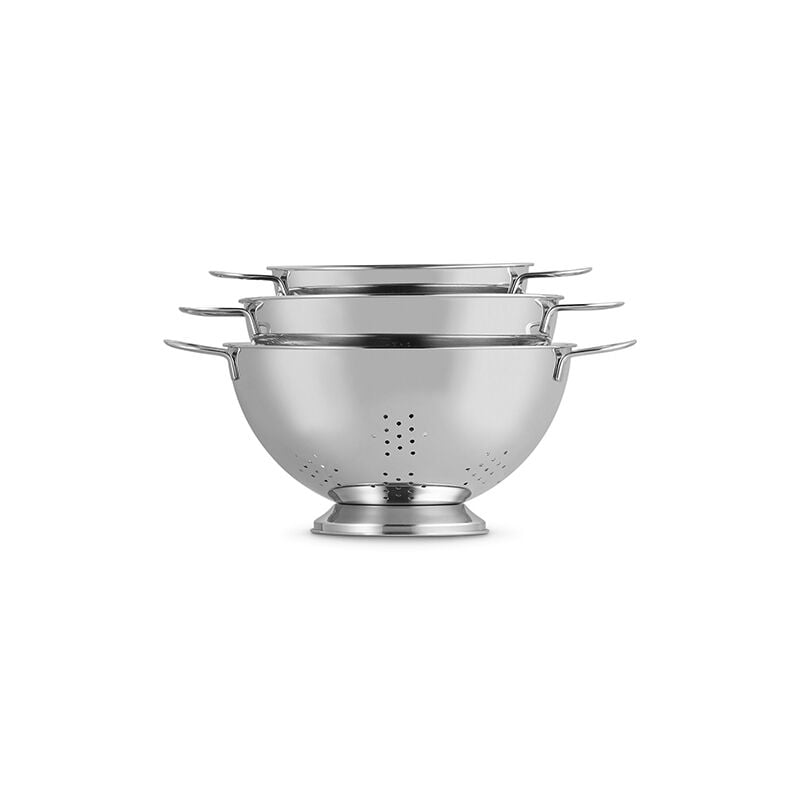 LE CREUSET ル・クルーゼ ステンレスコランダー (ざる) 3pcs Amazon.co.jp: Le Creuset (ル・クルーゼ) 積み重ね可能なザル3