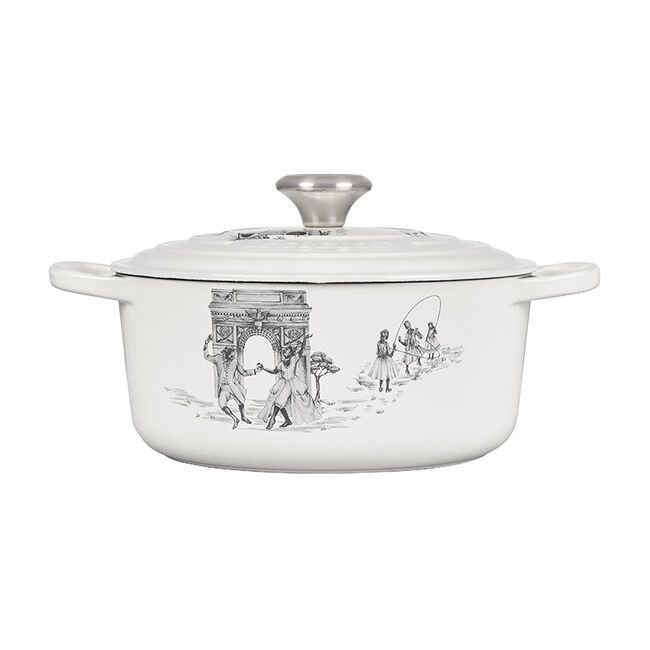 Harlem Toile de Jouy Signature Round Dutch Oven image number 3