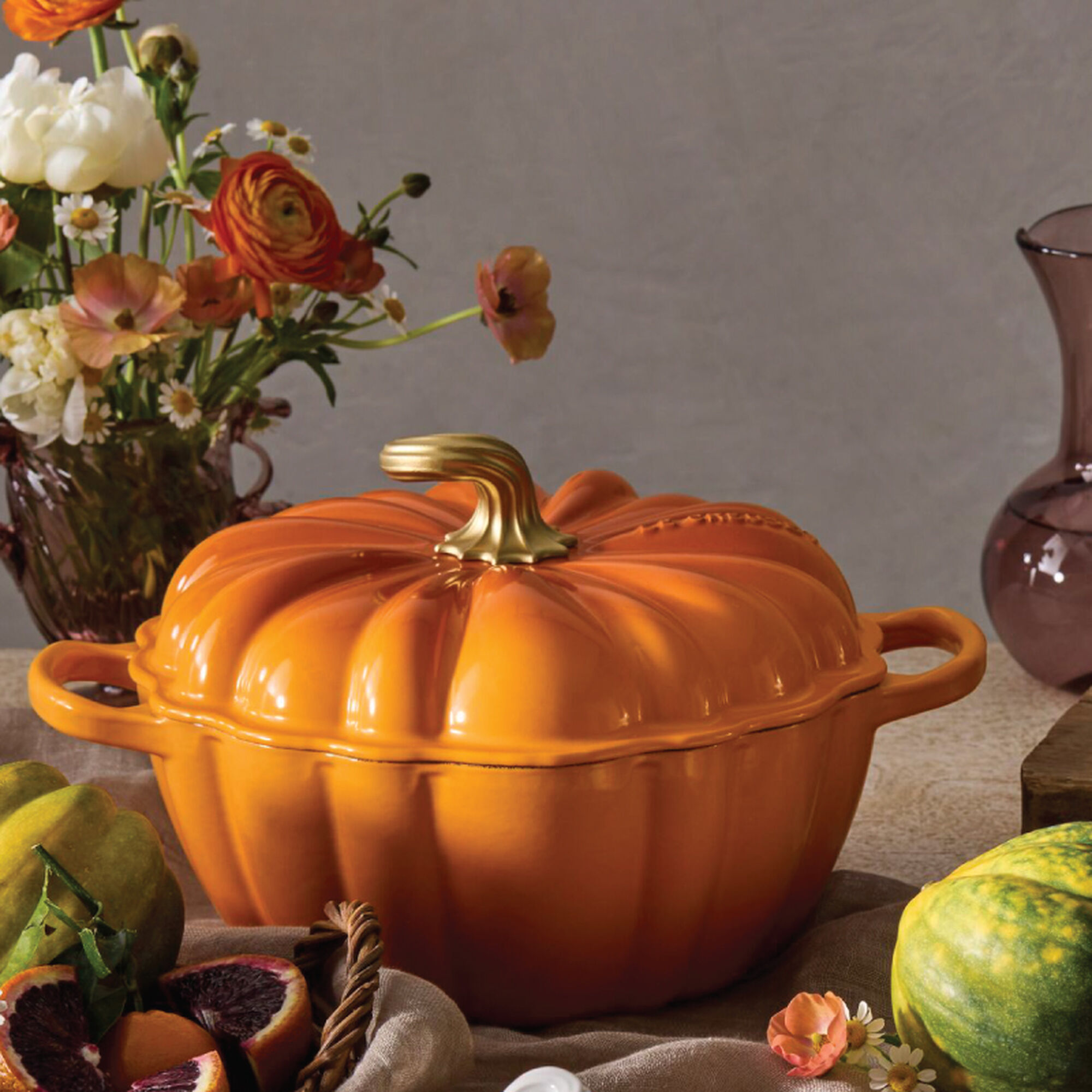 Signature Pumpkin Cocotte - Persimmon