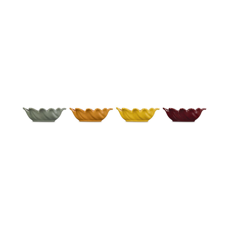 Mini French Oak Leaf Bowls, Set of 4 | Le Creuset®
