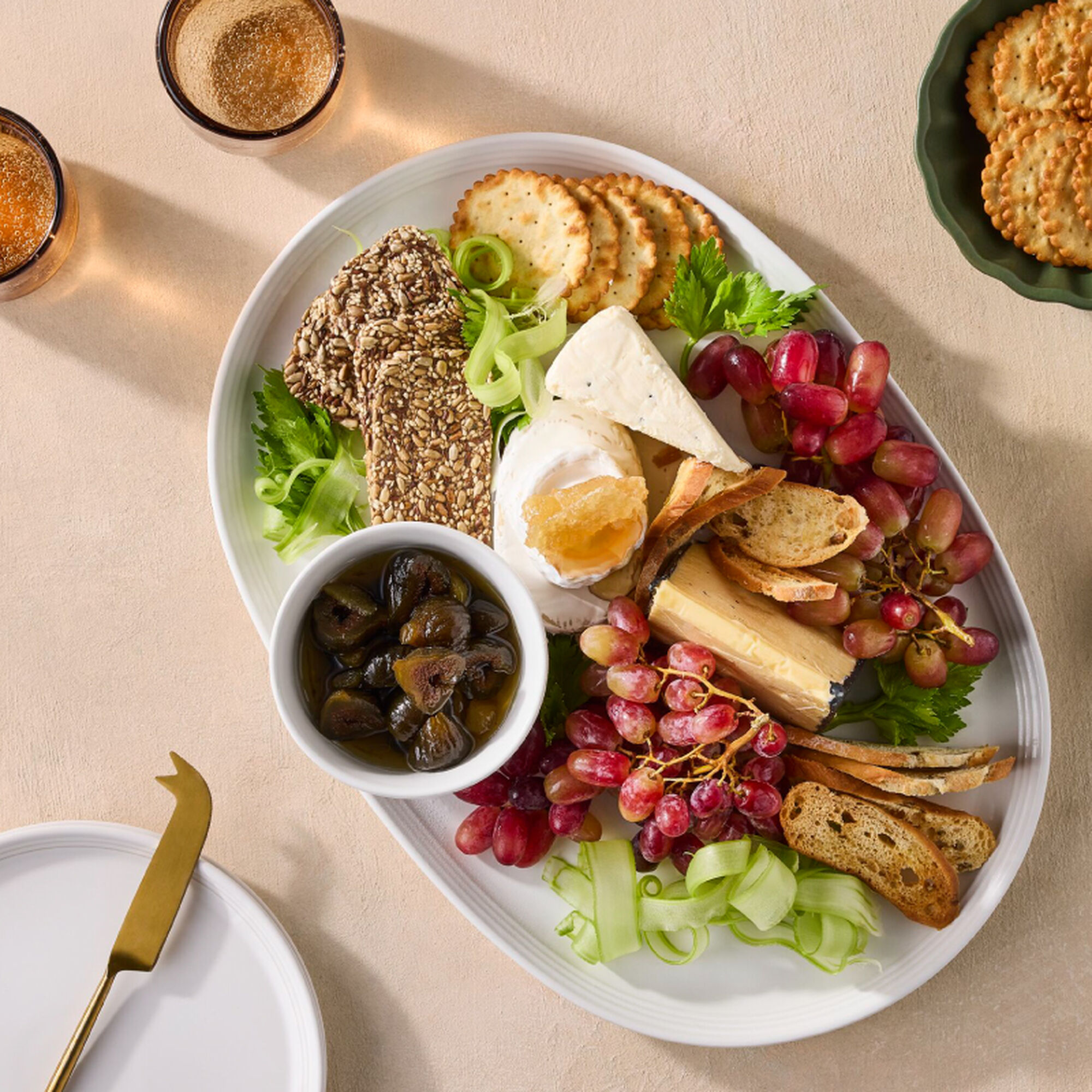 San Francisco Serving Platter - White