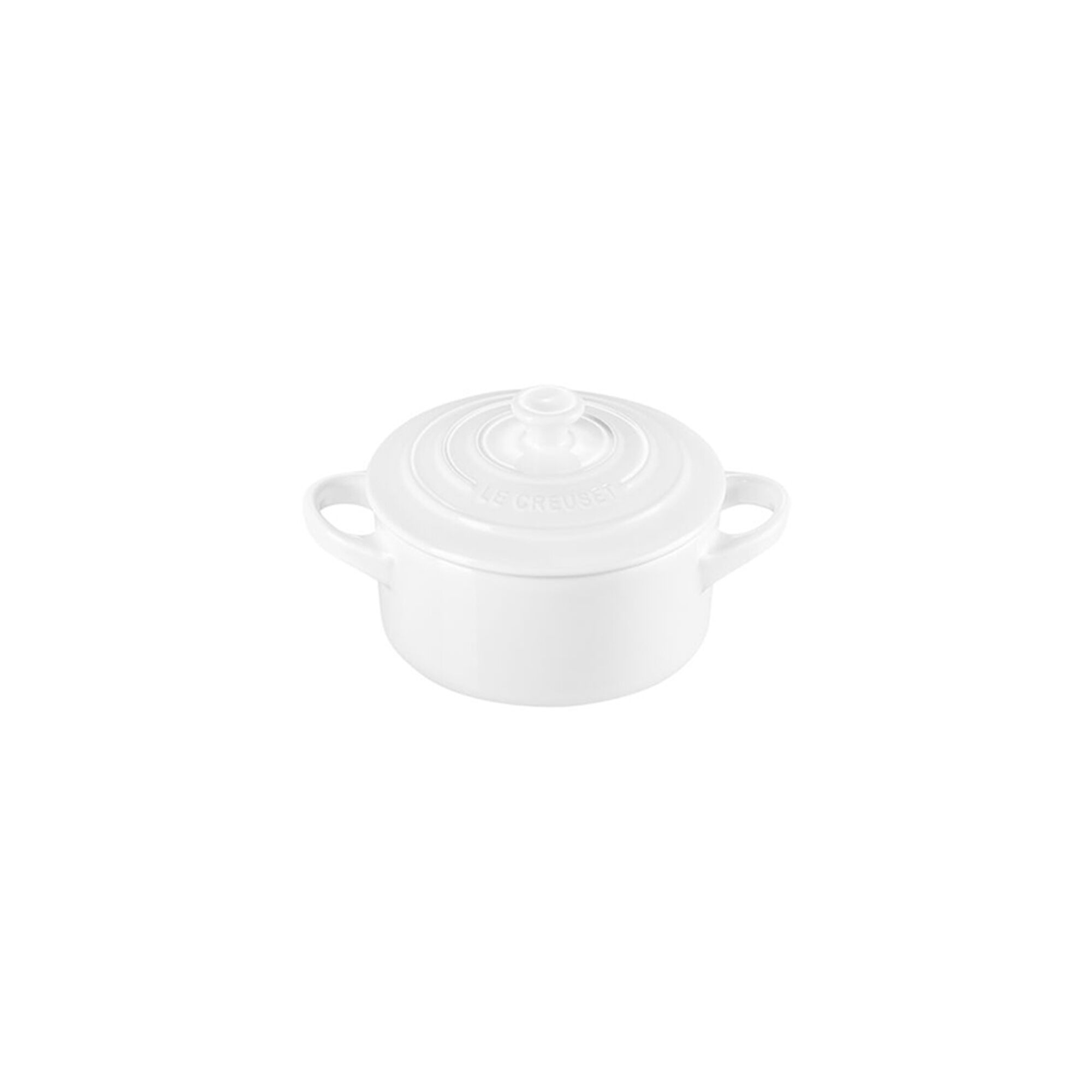 Mini Round Cocotte - White, 8 fl. oz.
