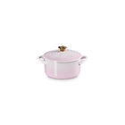 No&euml;l Collection Mini Cocotte with Gold Star Knob
