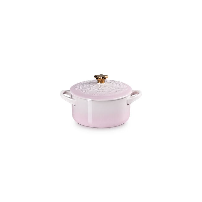 No&euml;l Collection Mini Cocotte with Gold Star Knob, view 6