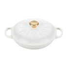 No&euml;l Collection Snowflake Braiser Matte Cotton