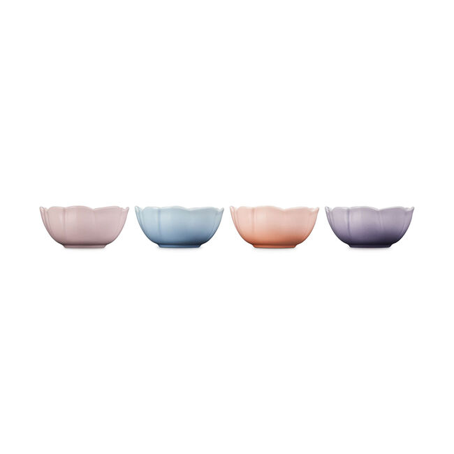Petal Mini Bowls, Set of 4Multicolor, view 5