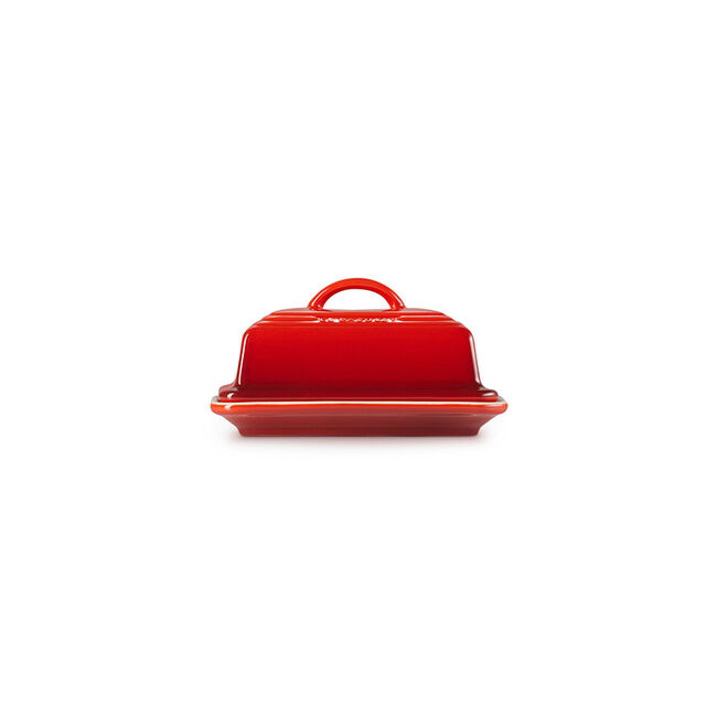 European Butter DishCerise, view 5