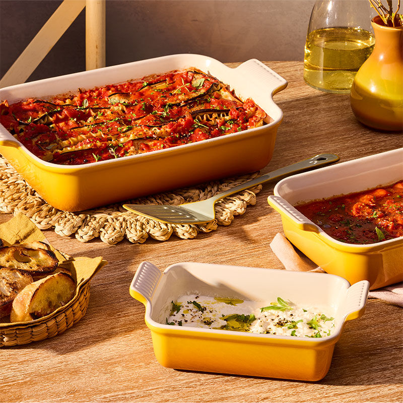 Heritage 3-Piece Rectangular Baking Dish Set | Le Creuset®
