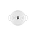 Signature Wide Round OvenMatte White