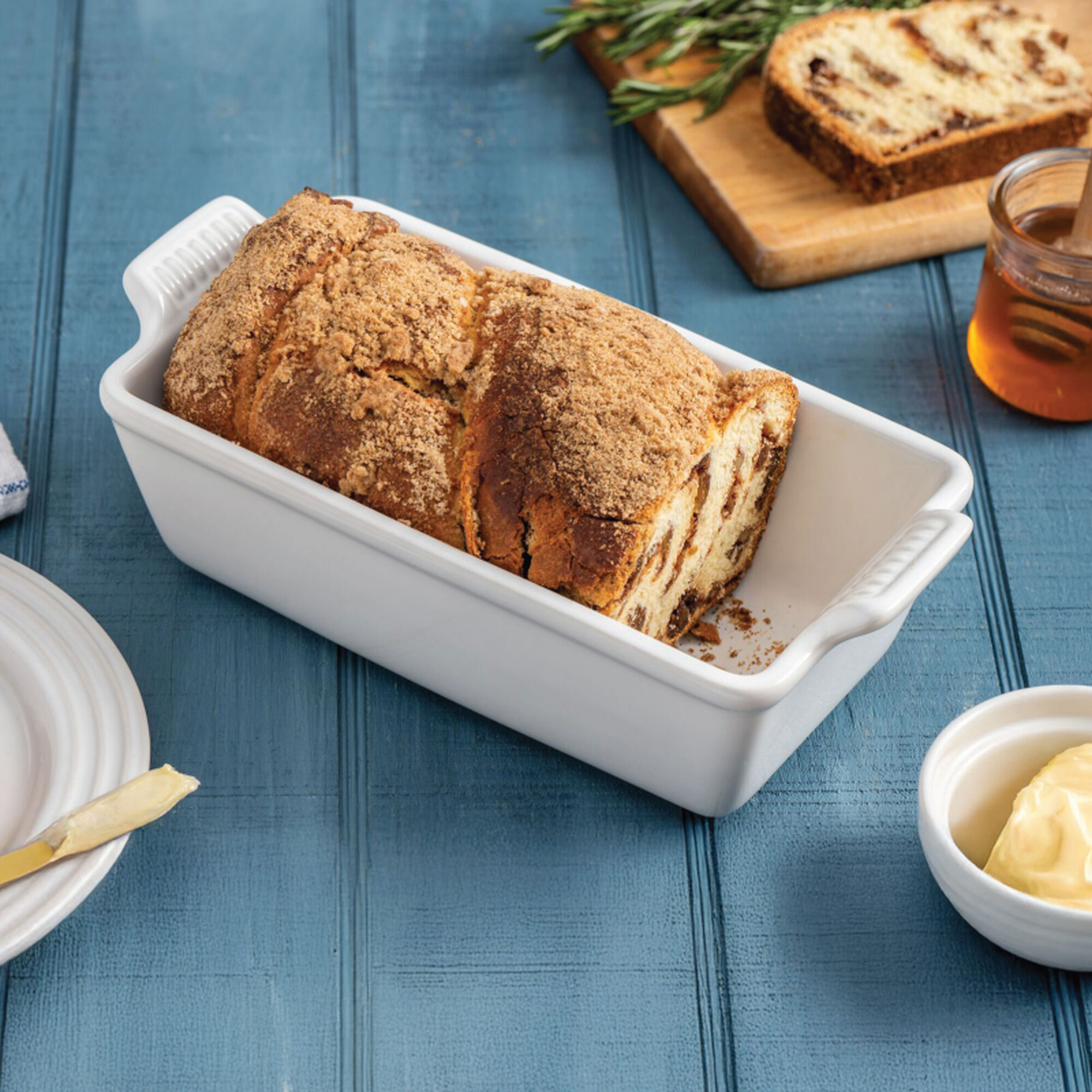 Heritage Loaf Pan - White