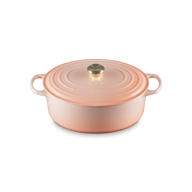 Signature Oval Dutch OvenPeche, view 2
