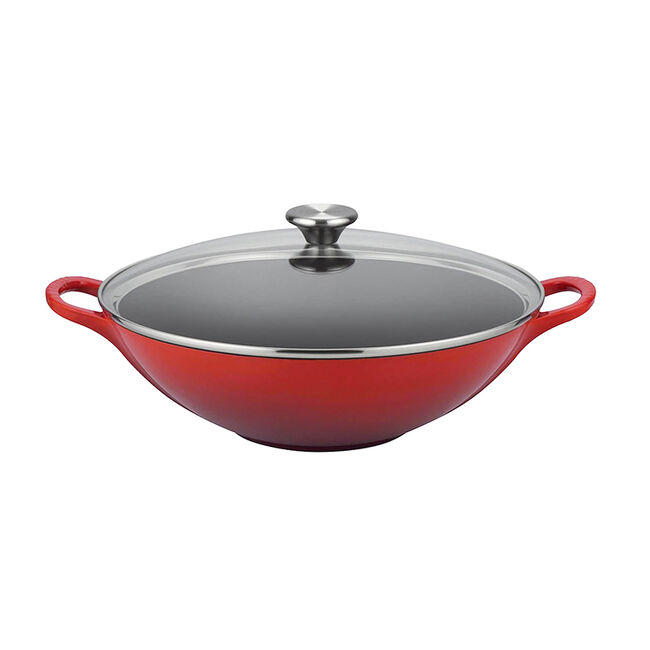 Signature Round Wok with Lid, view 1