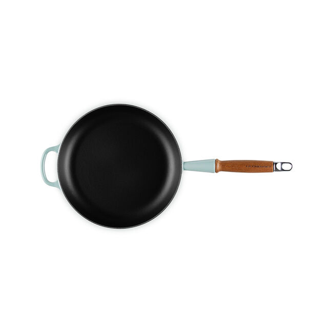 Alpine Wood Handle Fry PanSea Salt, view 6