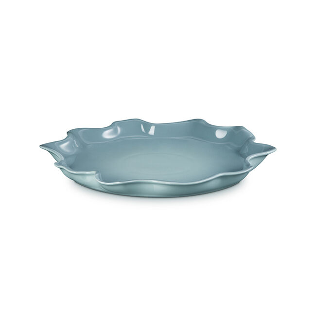 Iris Collection Serving PlatterSea Salt, view 2
