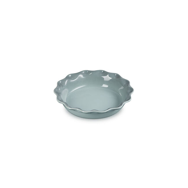 Heritage Fluted Pie DishSea Salt, view 4