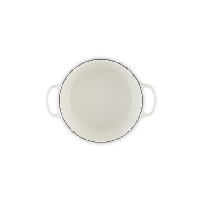 Signature Round Dutch OvenWhite, view 5