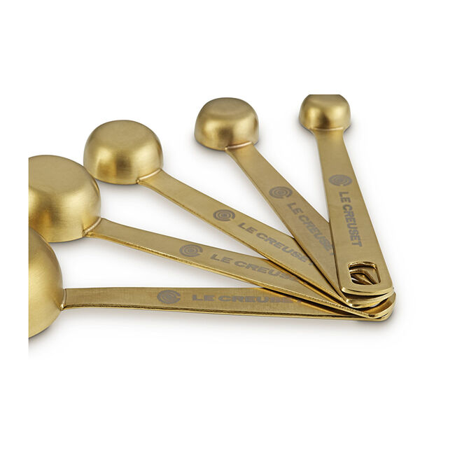 Gold 5-Piece Measuring Spoon Set, view 5