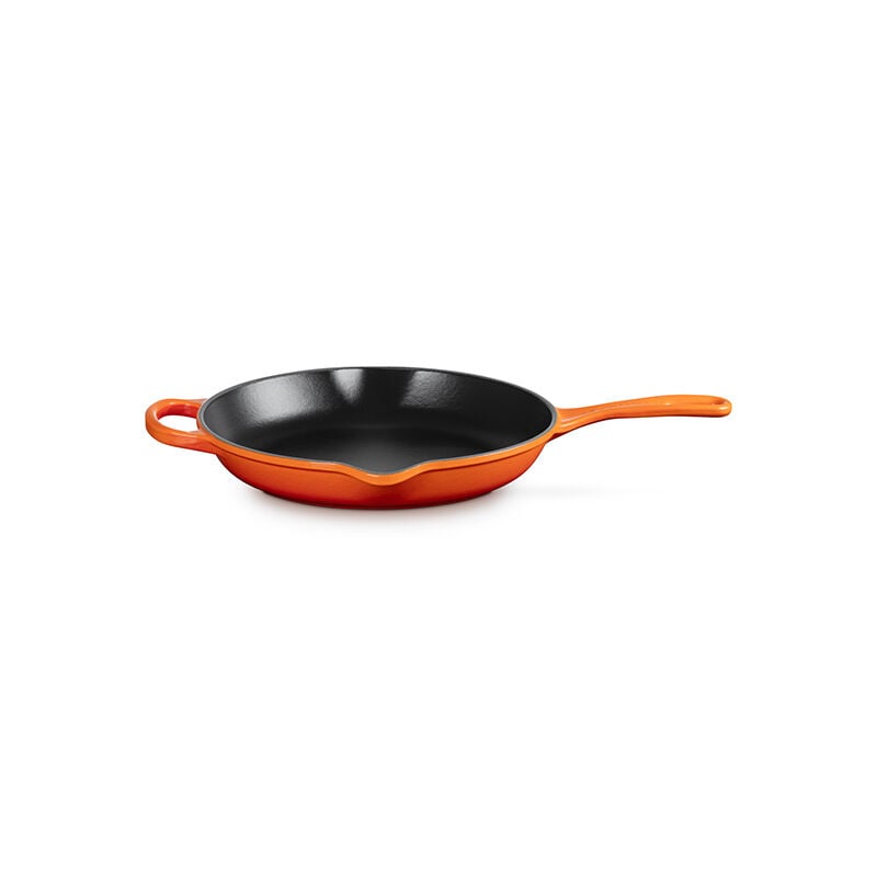 Le Creuset Signature Cast Iron 10.25" Flame Skillet - Thumbnail 4