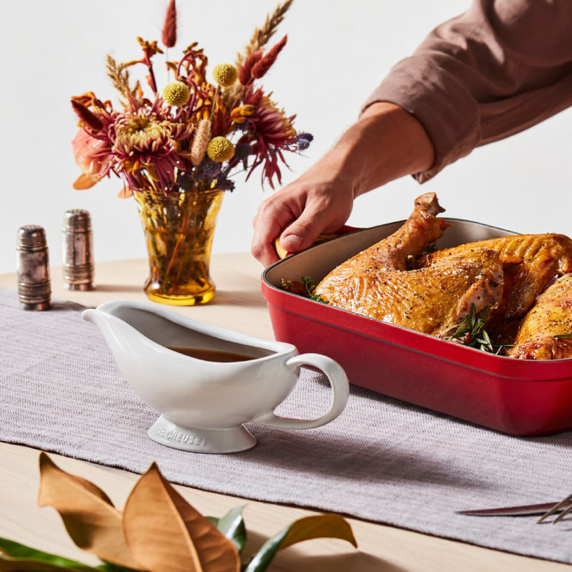 Heritage Gravy Boat - White
