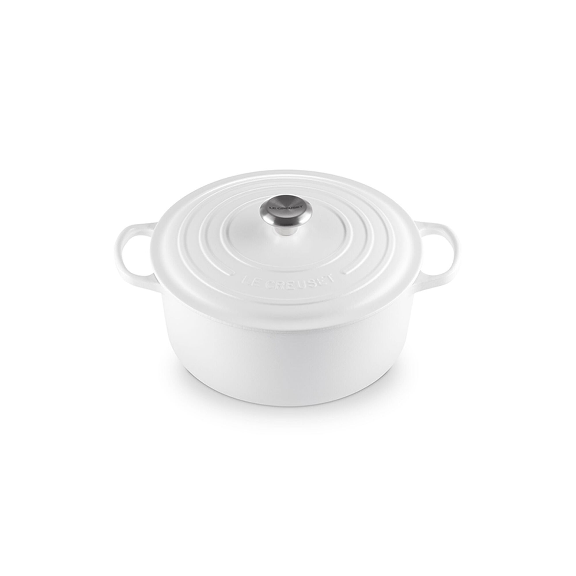 Signature Round Dutch Oven - Matte White, 7 1/4 qt.