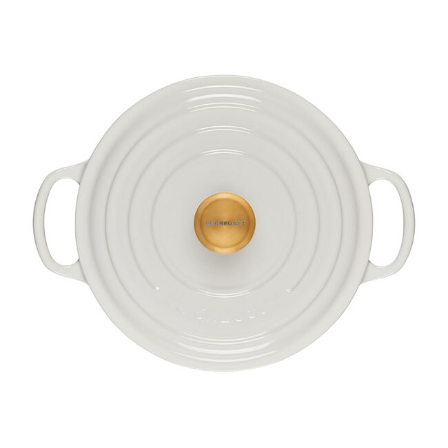 Round Dutch Oven with Gold Knob Le Creuset® Official Site