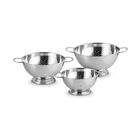 Stainless Steel 3-Piece Colander Set