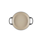 Enameled Cast Iron Signature Round Braiser with Glass LidLicorice