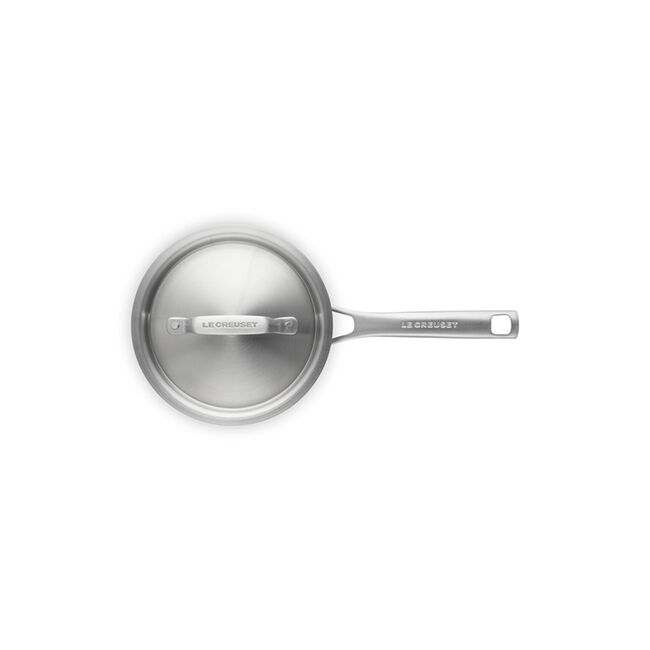 Essential Stainless Steel Saucepan with Lid, view 8