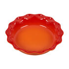 Heritage Fluted Pie DishFlame