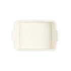 Heritage Deep Rectangular Lasagna DishMatte White