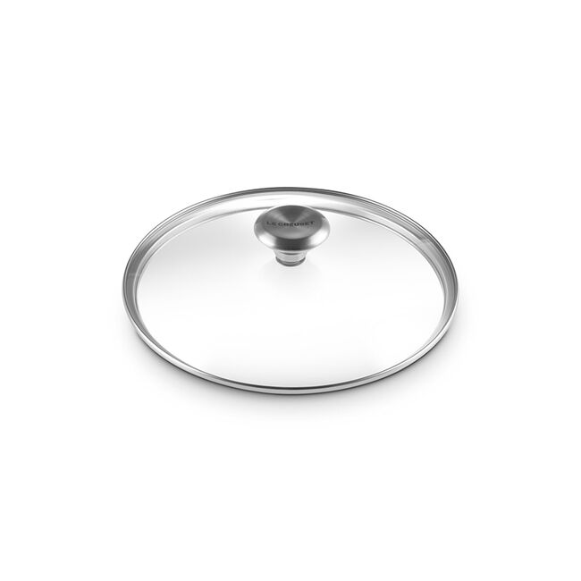 Glass Lid with Stainless Steel Knob, view 2