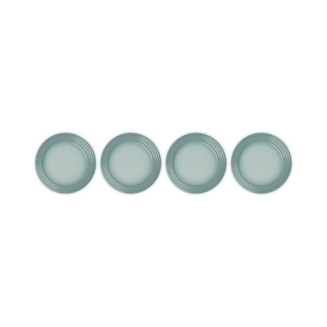 Vancouver Salad Plates, Set of 4Sea Salt, view 5
