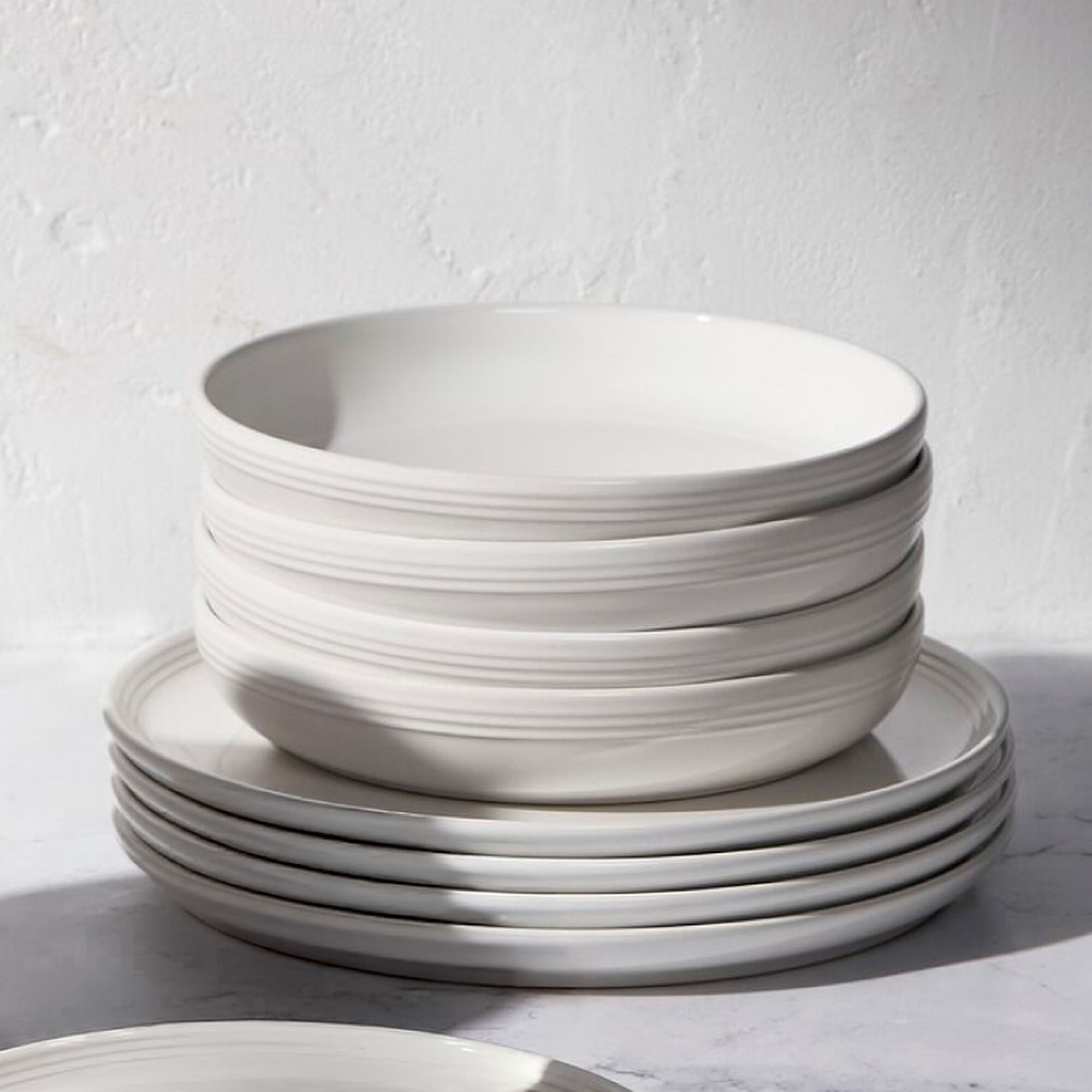 San Francisco Pasta Bowls, Set of 4 - White