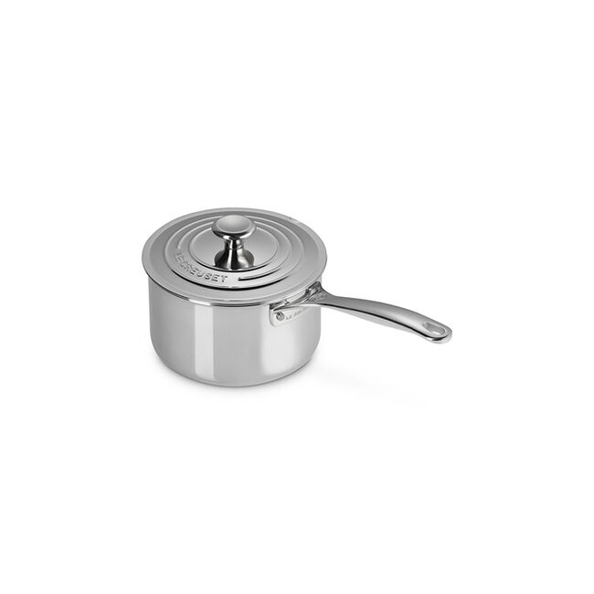 Signature Stainless Steel Saucepan, view 3