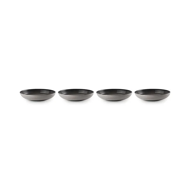 Vancouver Pasta Bowls, Set of 4Oyster, view 2