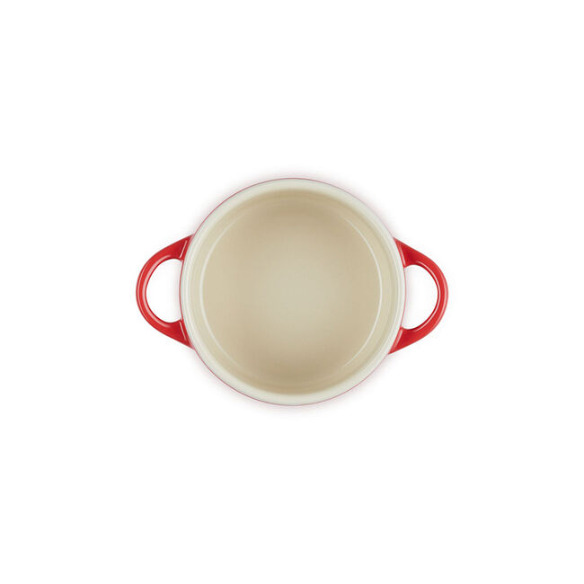 Mini Cocotte with Gold Heart KnobCerise, view 7