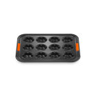 Non-stick Metal Bakeware 12-Cup Snowflake Cakelet Pan