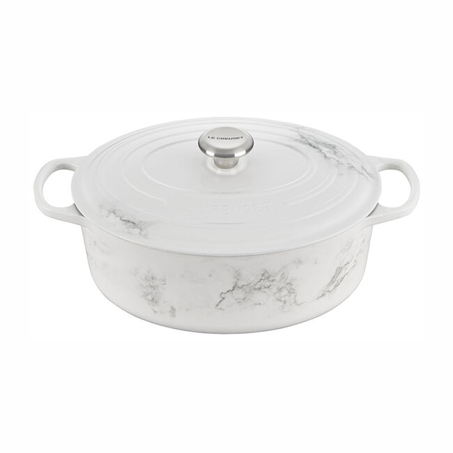 Signature Oval Dutch OvenMarble, view 1