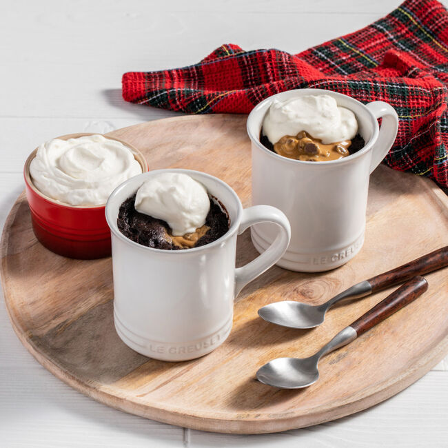 Le Creuset Mugs in White