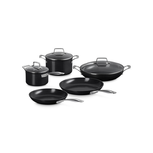 Essential Non-Stick Ceramic 8-piece Cookware Set, view 1