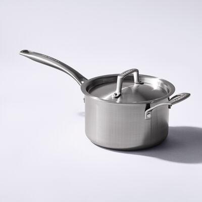 Essential Stainless Steel Saucepan with Lid