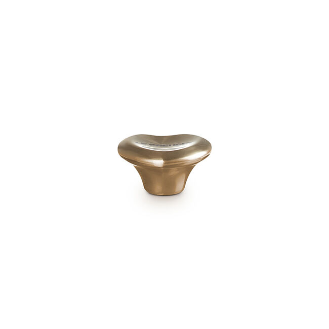 Stainless Steel Heart KnobLight Gold, view 4