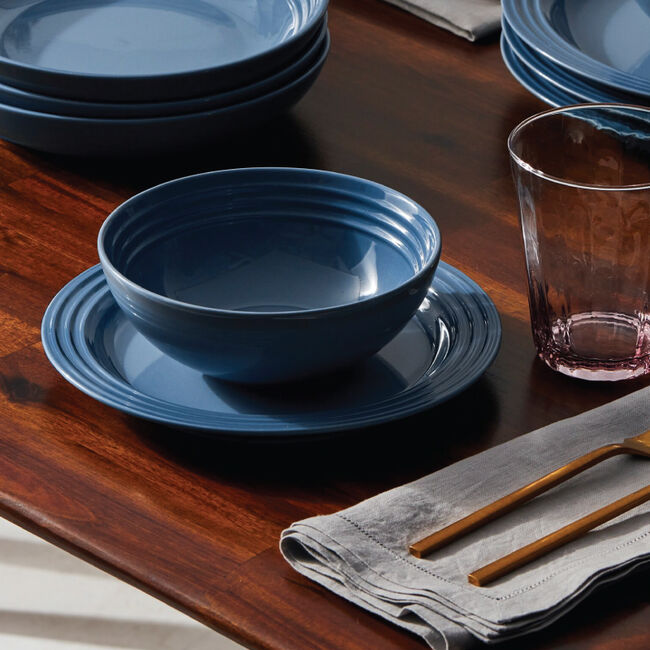 Vancouver Cereal Bowls, Set of 4Chambray, view 3