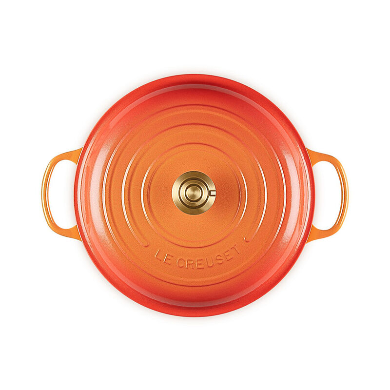 Signature Round Braiser with Crucible Knob | Le Creuset®