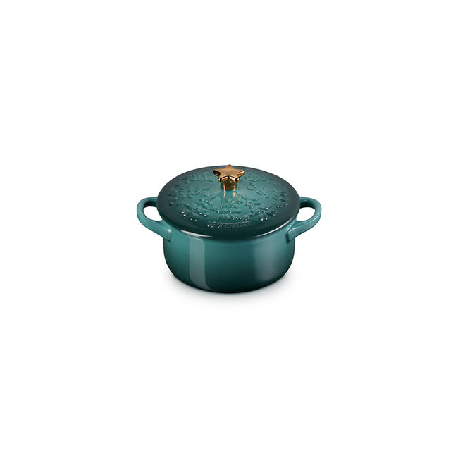 Noël Collection Mini Cocotte with Star Knob, view 6