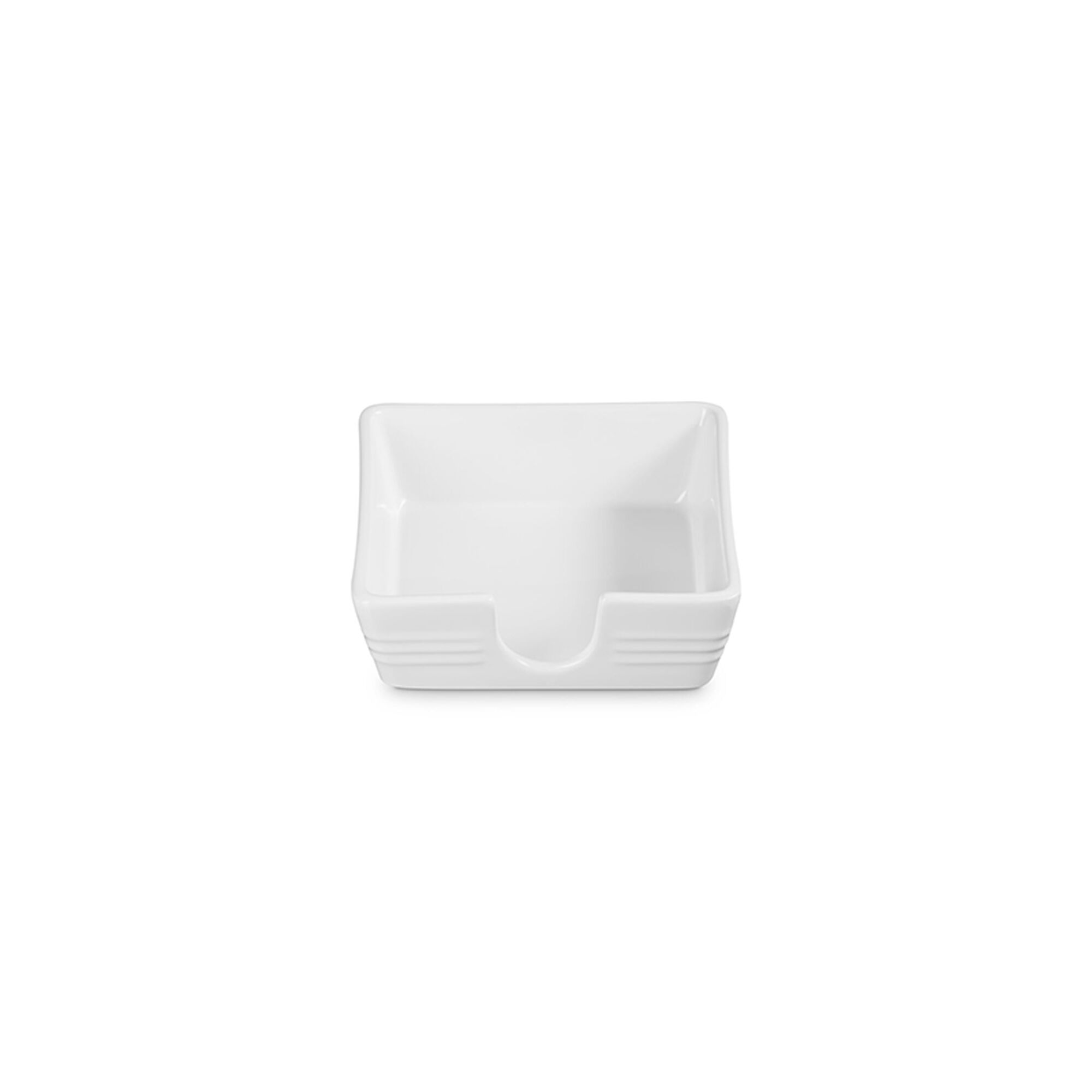 Signature Cocktail Napkin Holder - White